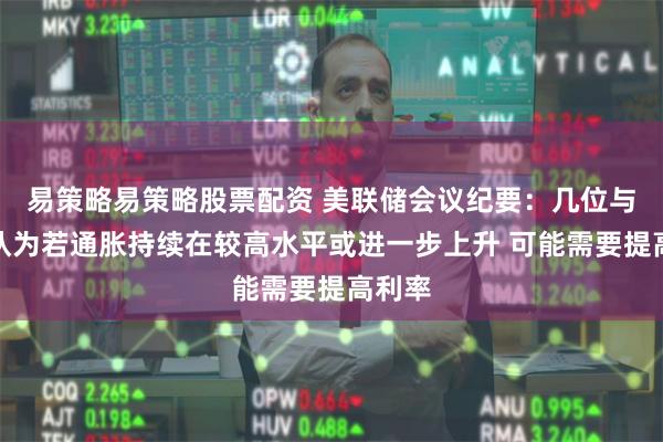 易策略易策略股票配资 美联储会议纪要：几位与会者认为若通胀持续在较高水平或进一步上升 可能需要提高利率