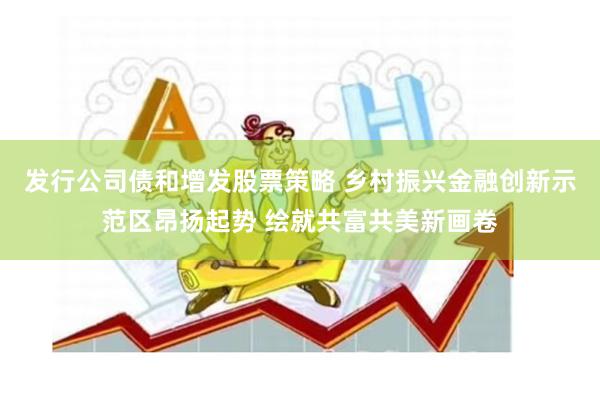 发行公司债和增发股票策略 乡村振兴金融创新示范区昂扬起势 绘就共富共美新画卷